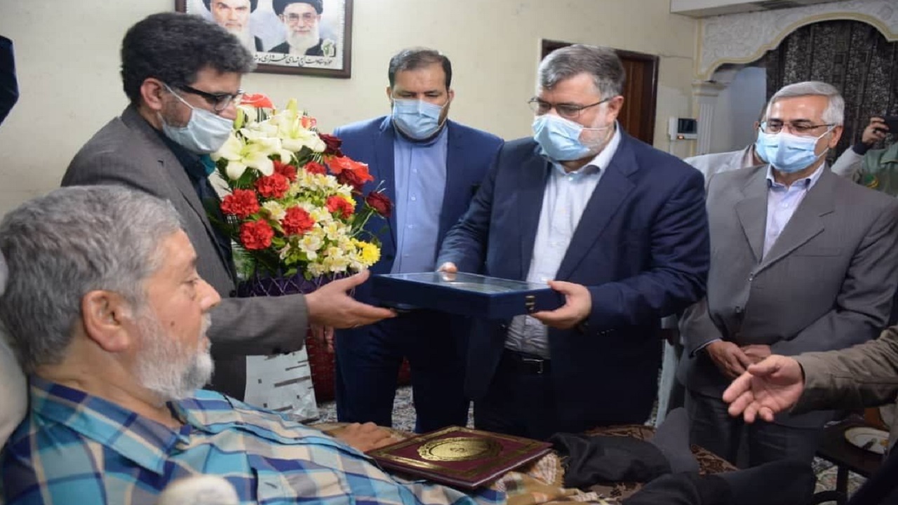 بازدید استاندار خراسان رضوی از آسایشگاه جانبازان مشهد