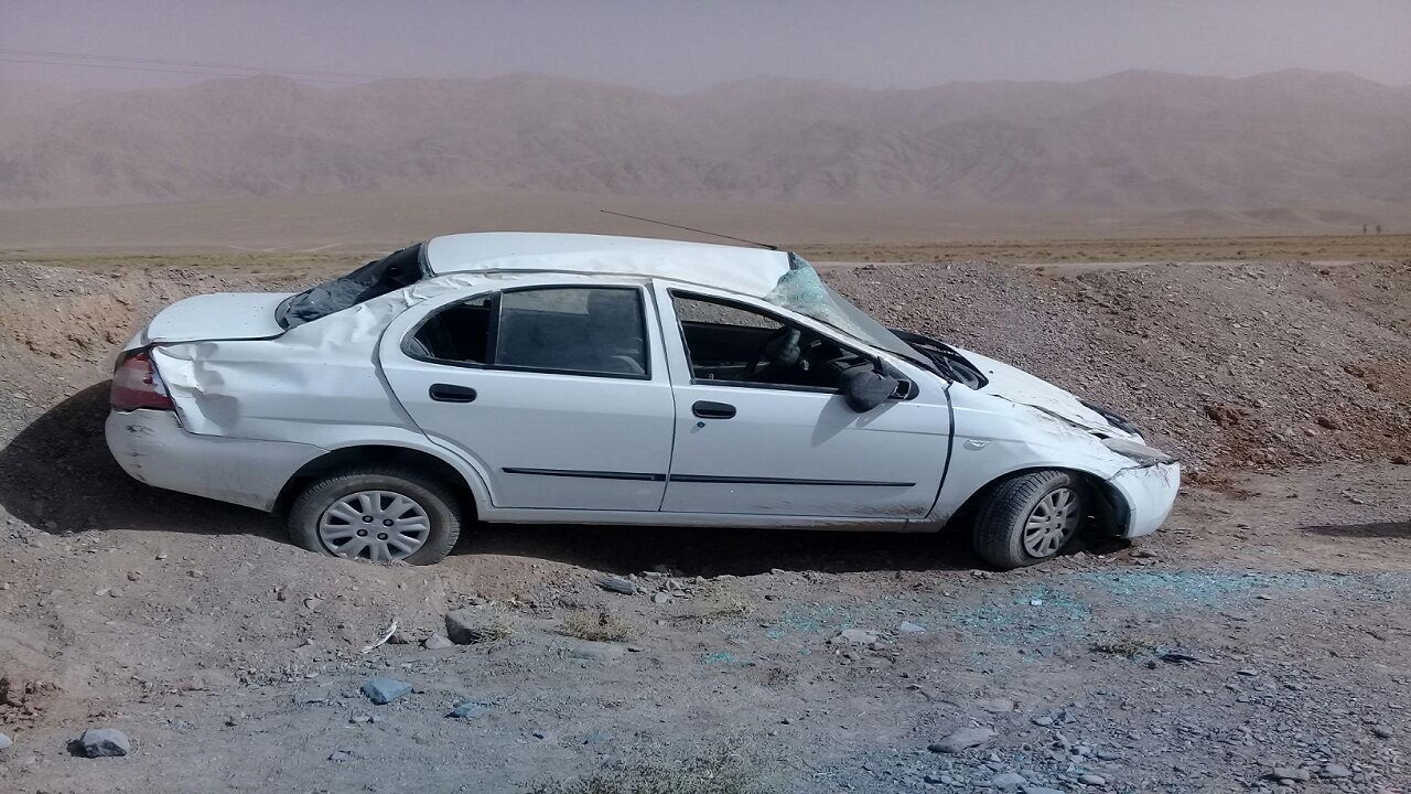 خواب آلودگی راننده حادثه آفرید