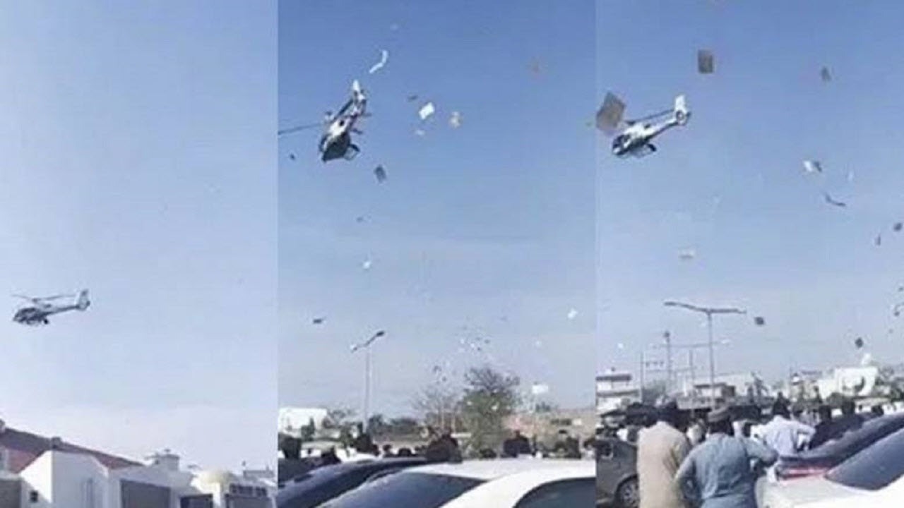 شوآف عجیب برادر داماد در مراسم عروسی!