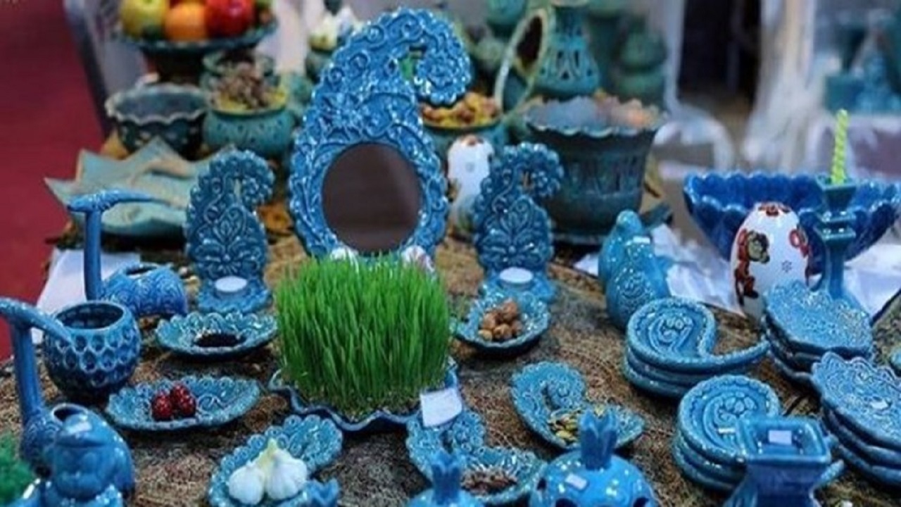 هفت‌سین ‌سفالی، سوغات لالجین به آلمان