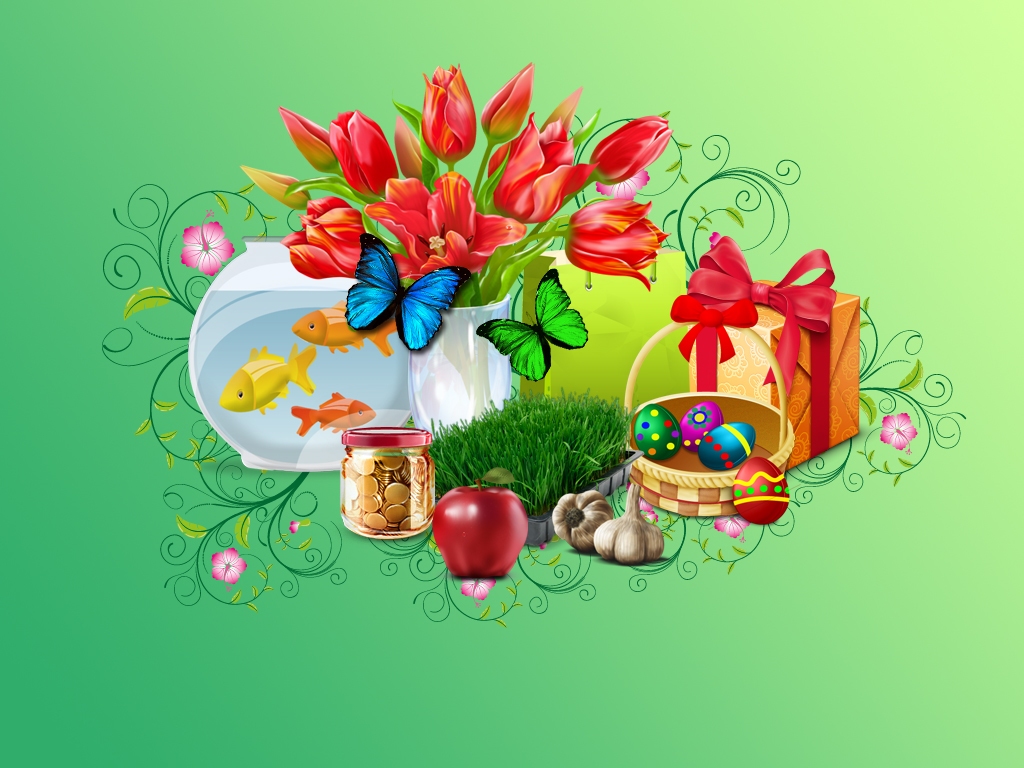 زیباترین والپیپرها به مناسبت عید نوروز
