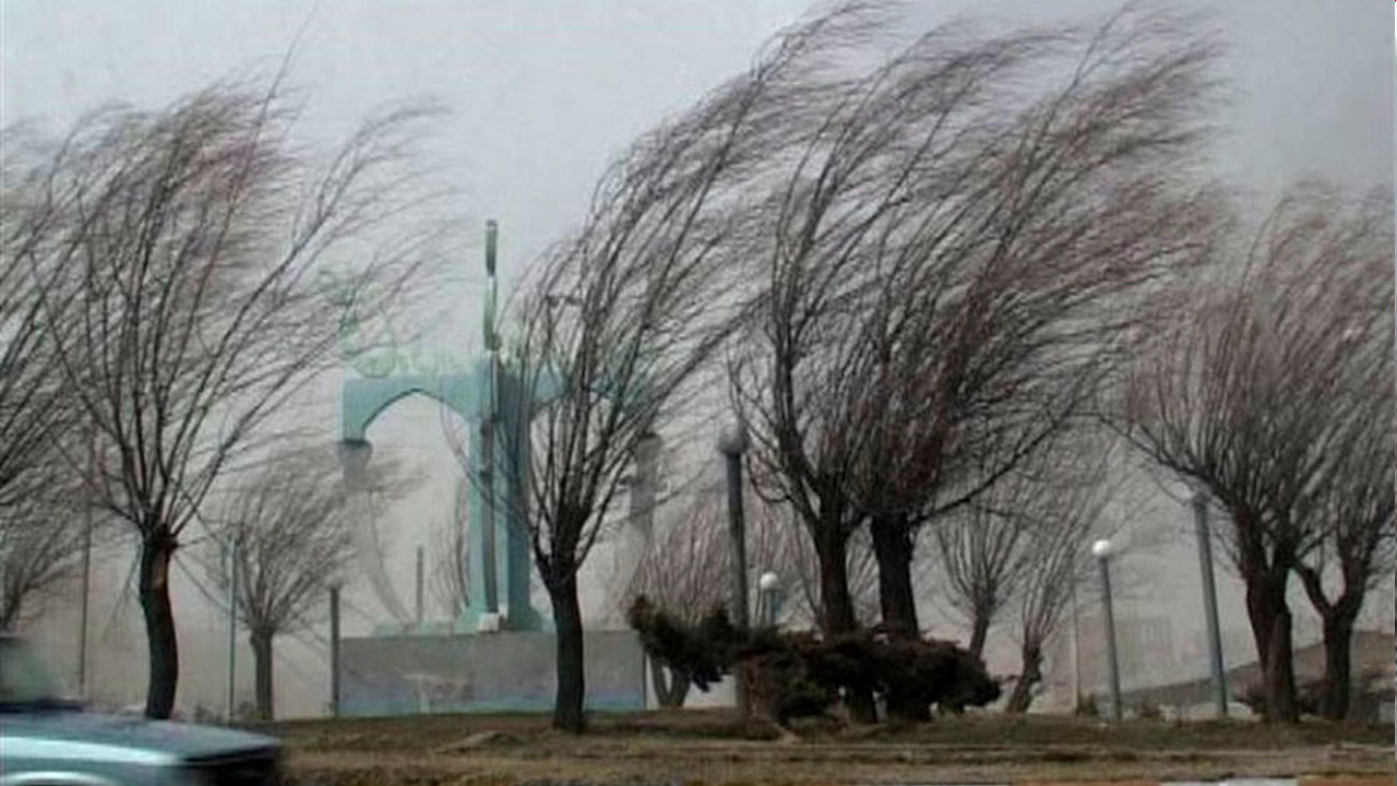وزش باد با سرعت ۷۰ کیلومتر بر ساعت سیستان‌ و بلوچستان را فرا می‌گیرد