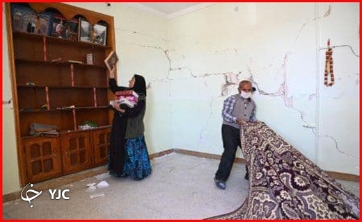 خسارات زلزله سی&zwnj;سخت در استان کهکیلویه و بویراحمد + تصاویر