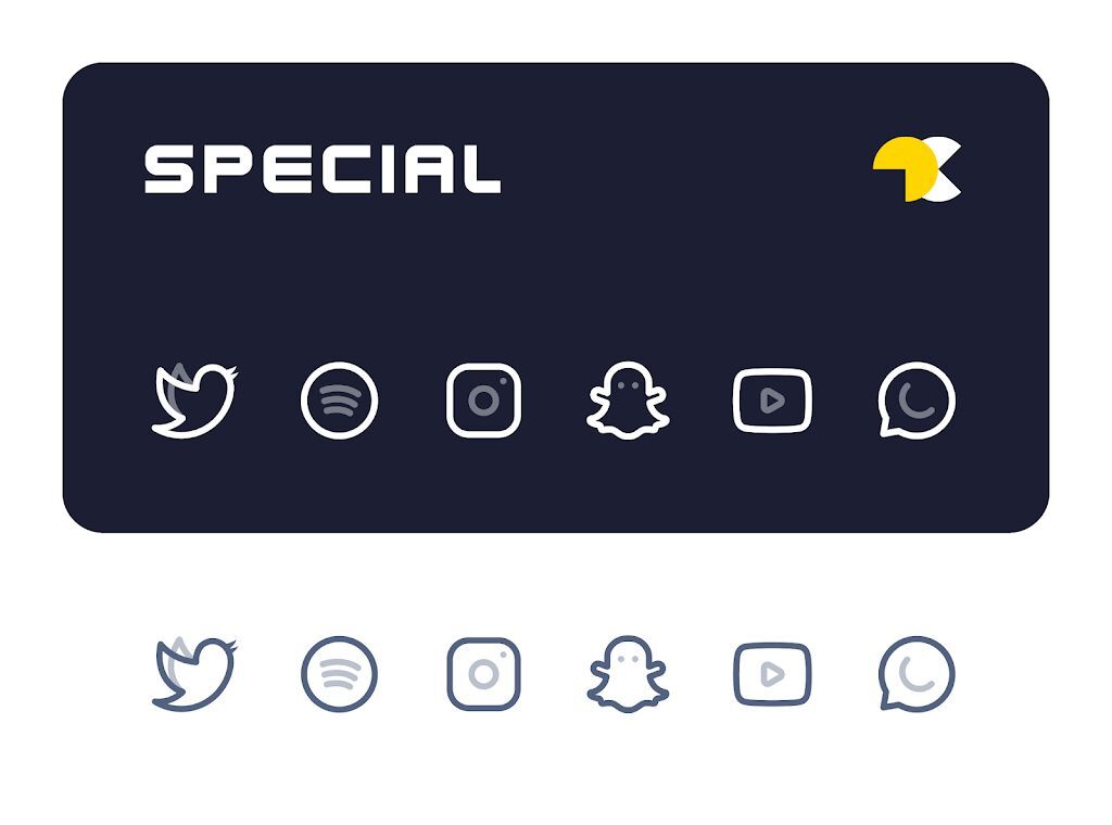 دانلود Darko5 &ndash; Icon Pack 1.2 &ndash; آیکون&zwnj;پک دارکو فایو اندروید