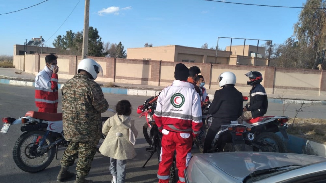 نجات فرد مفقود شده در شهرستان بهاباد