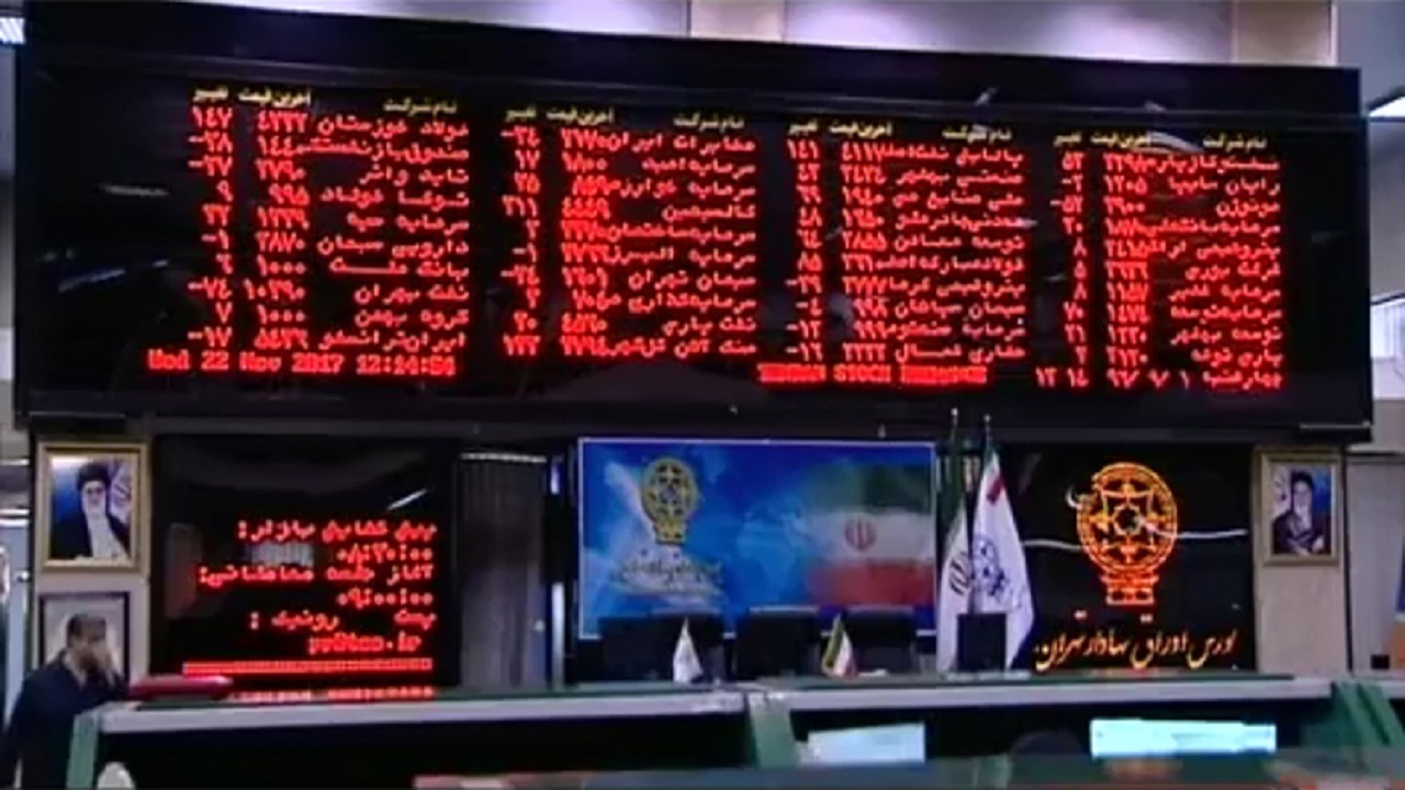 کاهش بیش از ۱۰ هزار واحدی شاخص بورس 