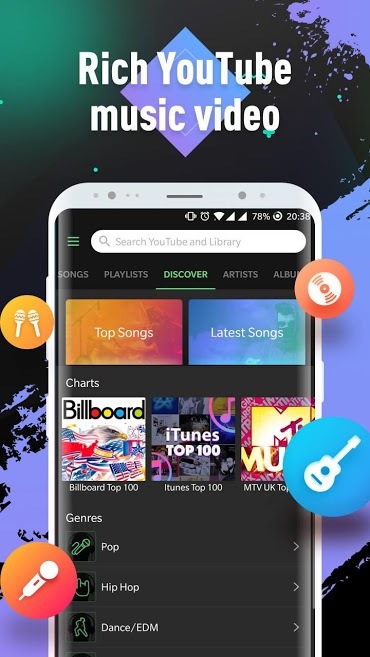 دانلود Audio Beats &ndash; Music Player Full 5.5.0 - پلیر صوتی گرافیکی و قدرتمند/// دپویی عید