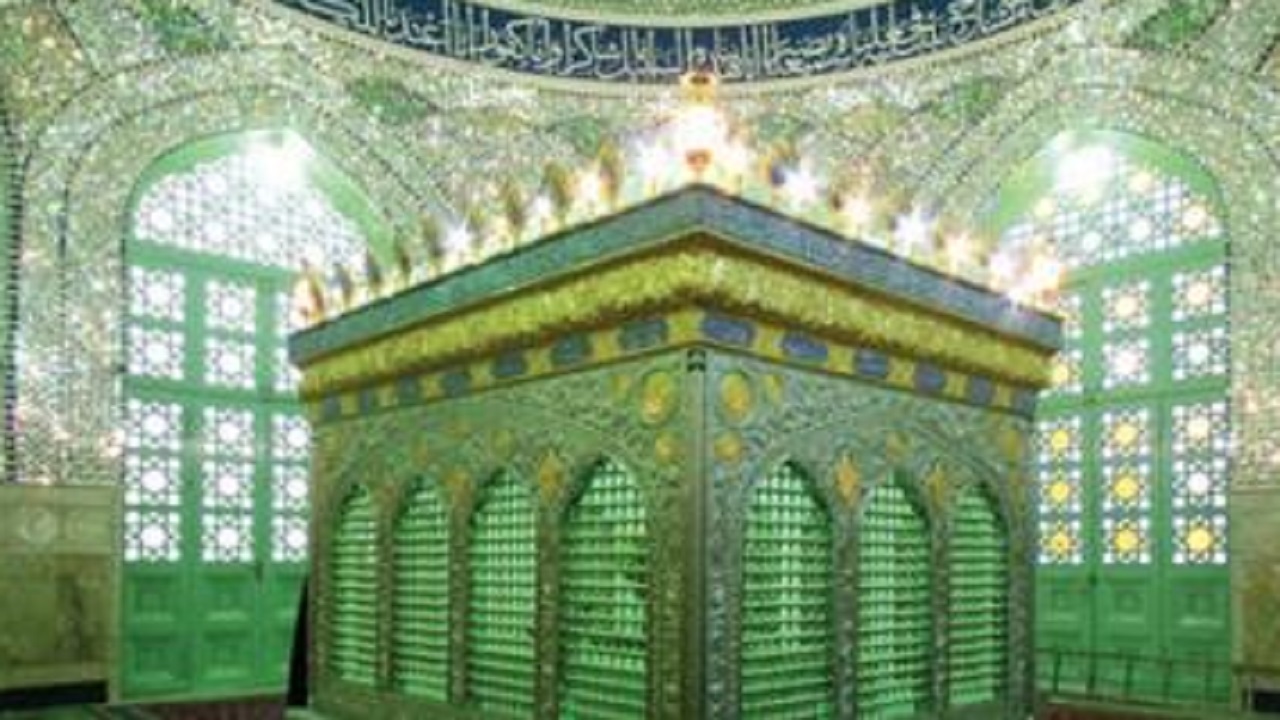 کلنگ‌زنی ساخت شبستان جوادالائمه (ع) در حرم موسی مبرقع (ع)