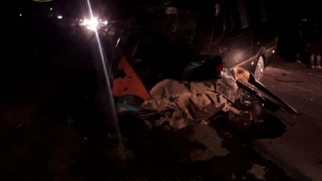 ۳ کشته و ۱۴ زخمی در یک تصادف