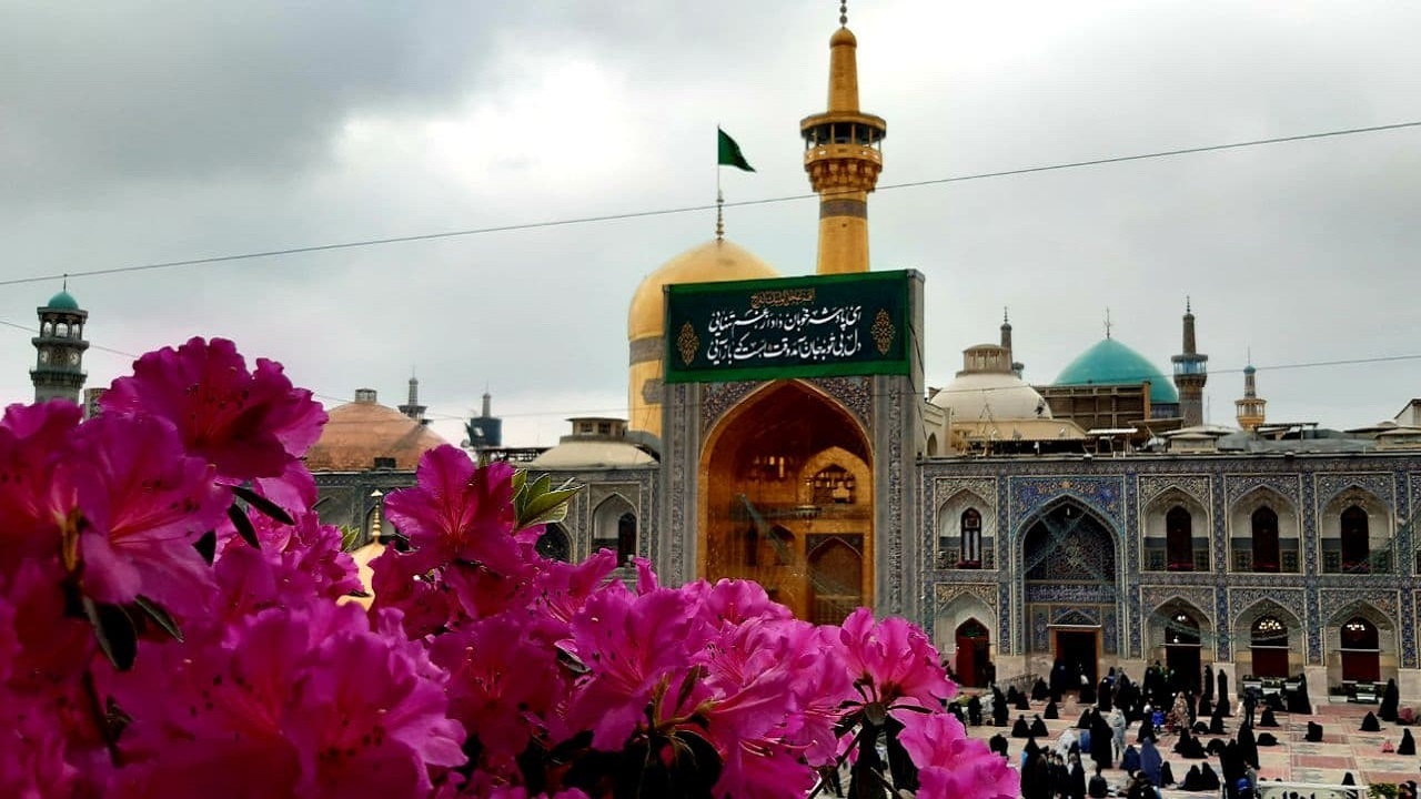 حرم مطهر رضوی در آخرین روز قرن+تصاویر