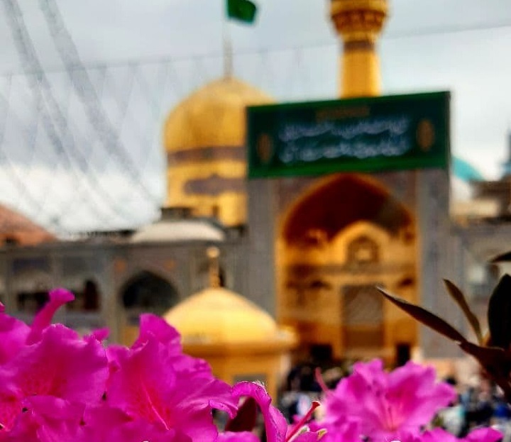 حرم مطهر رضوی در آخرین روز قرن