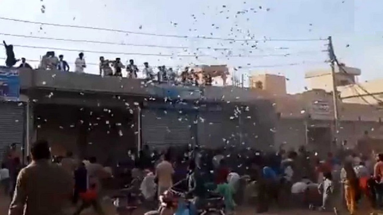اقدام عجیب خانواده داماد در مراسم عروسی پسرشان