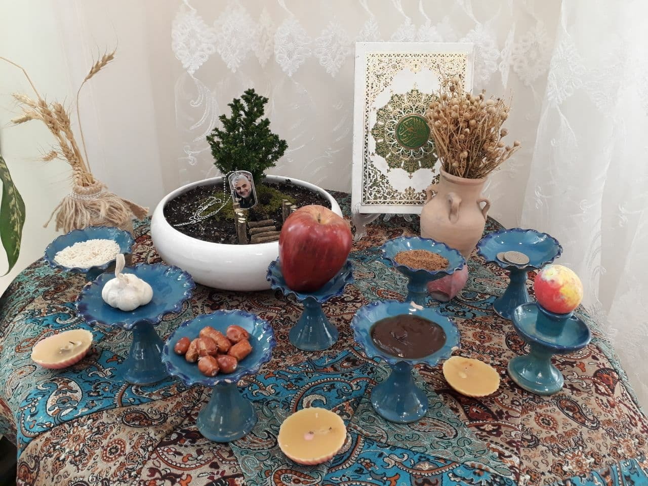 انتشار تصاویری عجیب و دیده نشده از سفره هفت&zwnj;سین