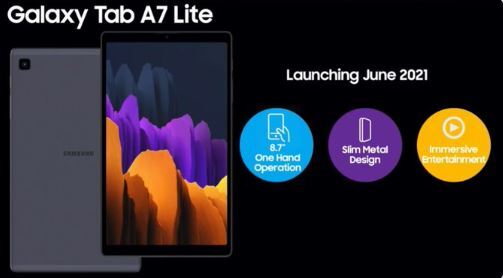 نسخه Lite تبلت&zwnj;های A۷ و Galaxy Tab S۷ در راه بازار