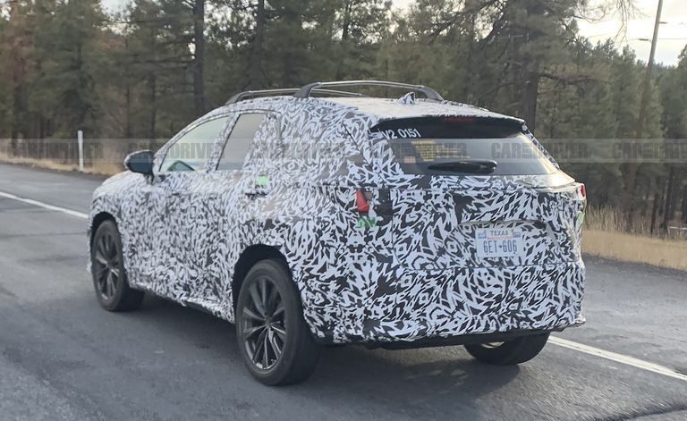 جدیدترین عکس های جاسوسی از لاکچری ترین لکسوس NX