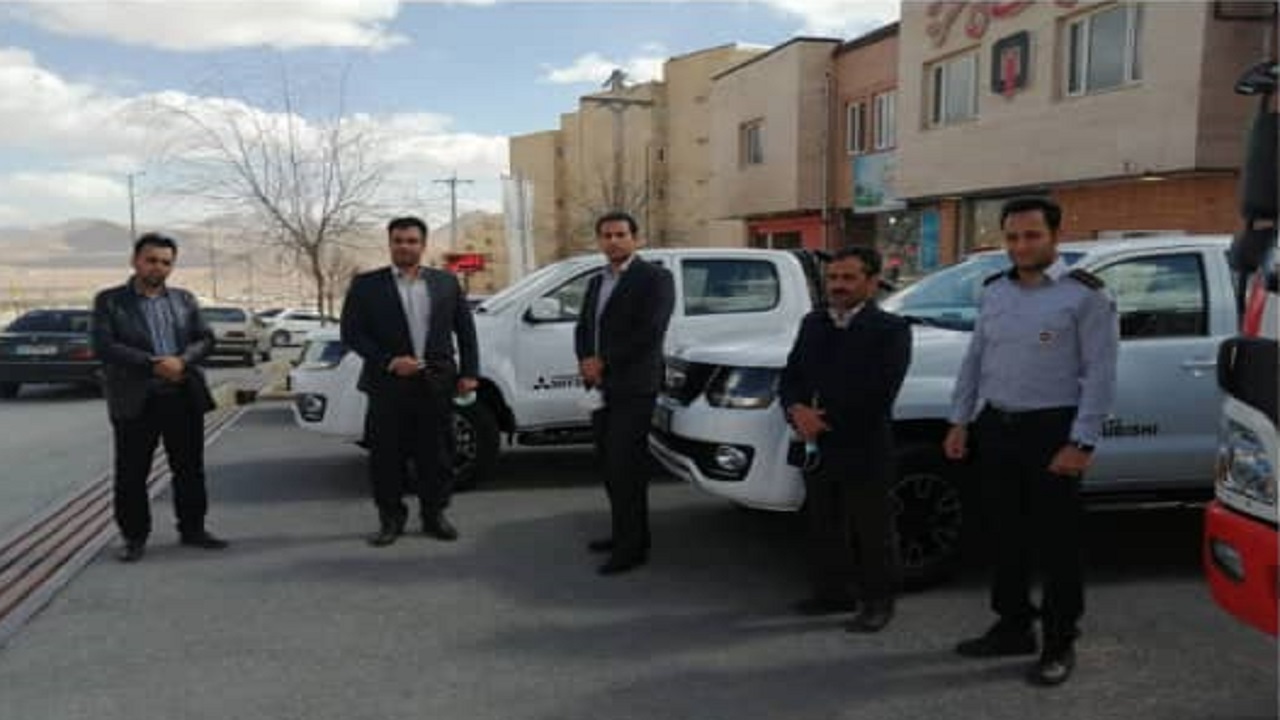 ۲ خودرو به تجهیزات آتش‌نشانی شهرداری شهرکرد افزوده شد