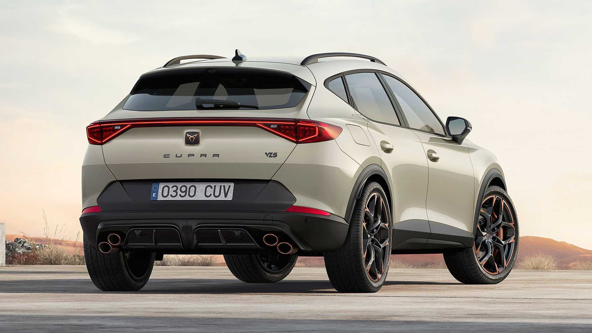 Cupra Formentor VZ5 Hot SUV با قدرت آئودی پنج خطی رونمایی شد