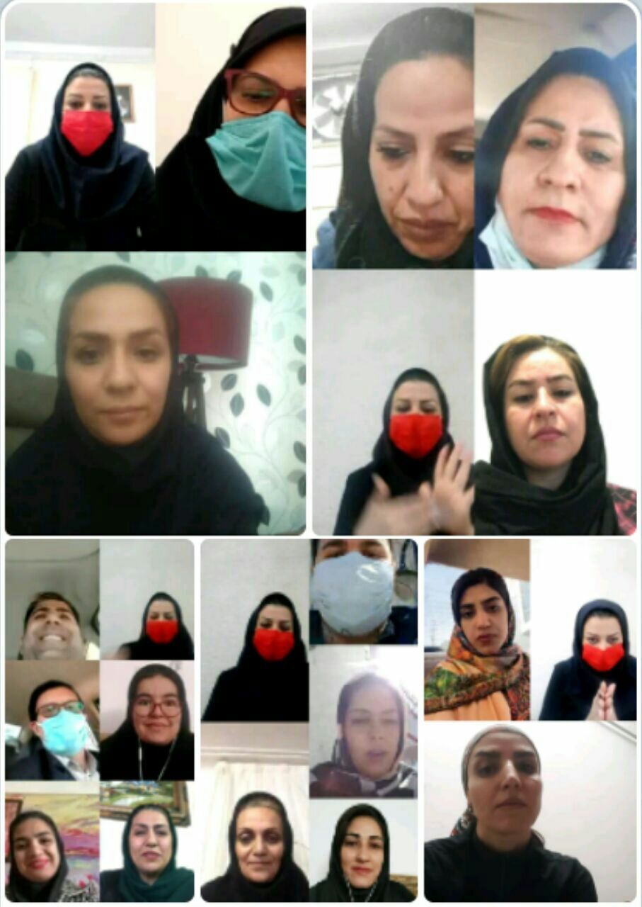 نشست مجازی بررسی وضعیت کمیته&zwnj;های استانی 