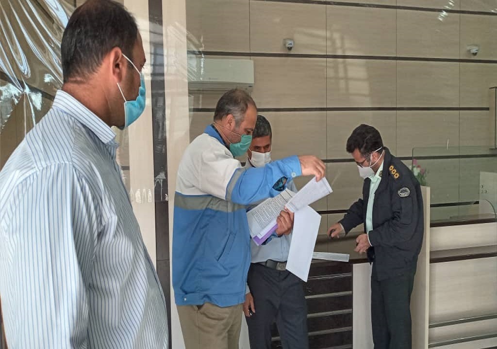 بانک صادرات اندیمشک پلمب شد