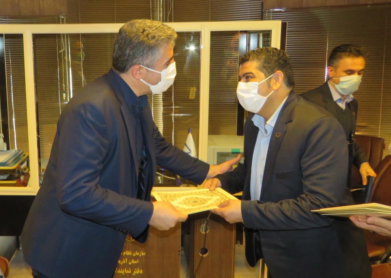 دیدار فرماندار با اعضای نظام مهندسی مهاباد