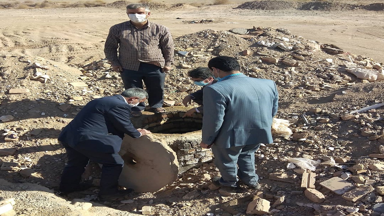 مرمت و بازسازی قنات روستای شحنه