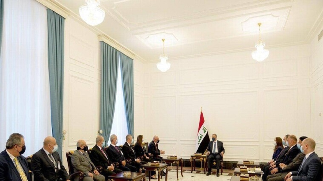 دیدار نخست وزیر عراق با هیئت اعزامی اردن