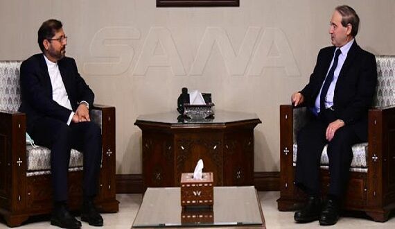 دیدار سخنگوی وزارت خارجه ایران با وزیر خارجه سوریه / سوریه از مواضع ایران در برجام حمایت کرد