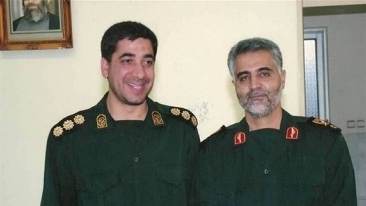 تمجید سردار سلیمانی از همرزم شهیدش + فیلم