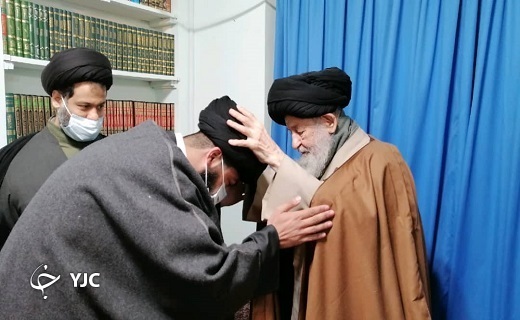 جمعی از طلاب جوان قم معمم شدند جمعی از طلاب جوان قم معمم شدند
