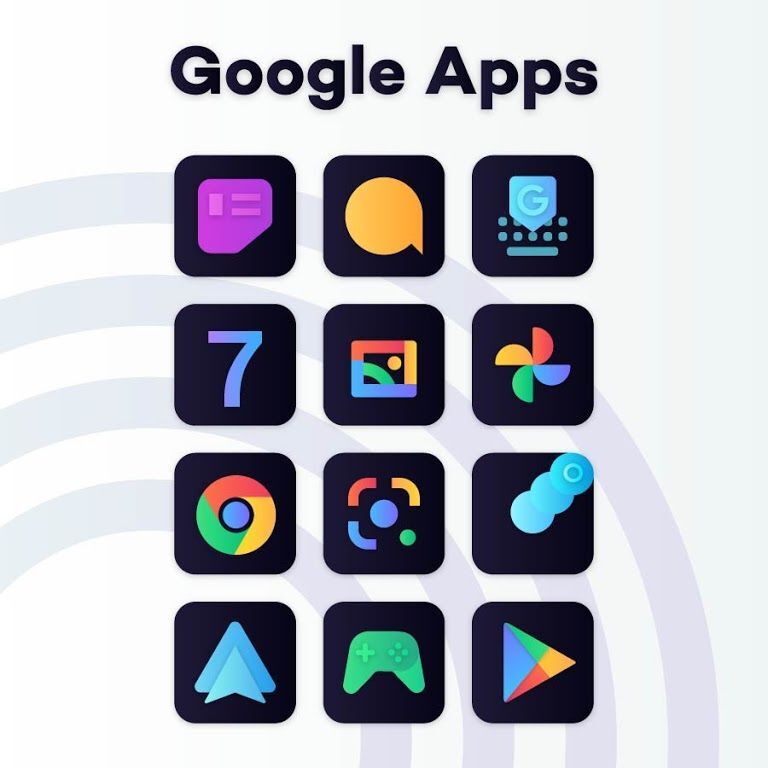 دانلود Darko5 &ndash; Icon Pack 1.2 &ndash; آیکون&zwnj;پک دارکو فایو اندروید