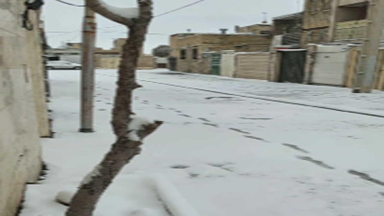 فیلمی از طبیعت زمستانی در خمین