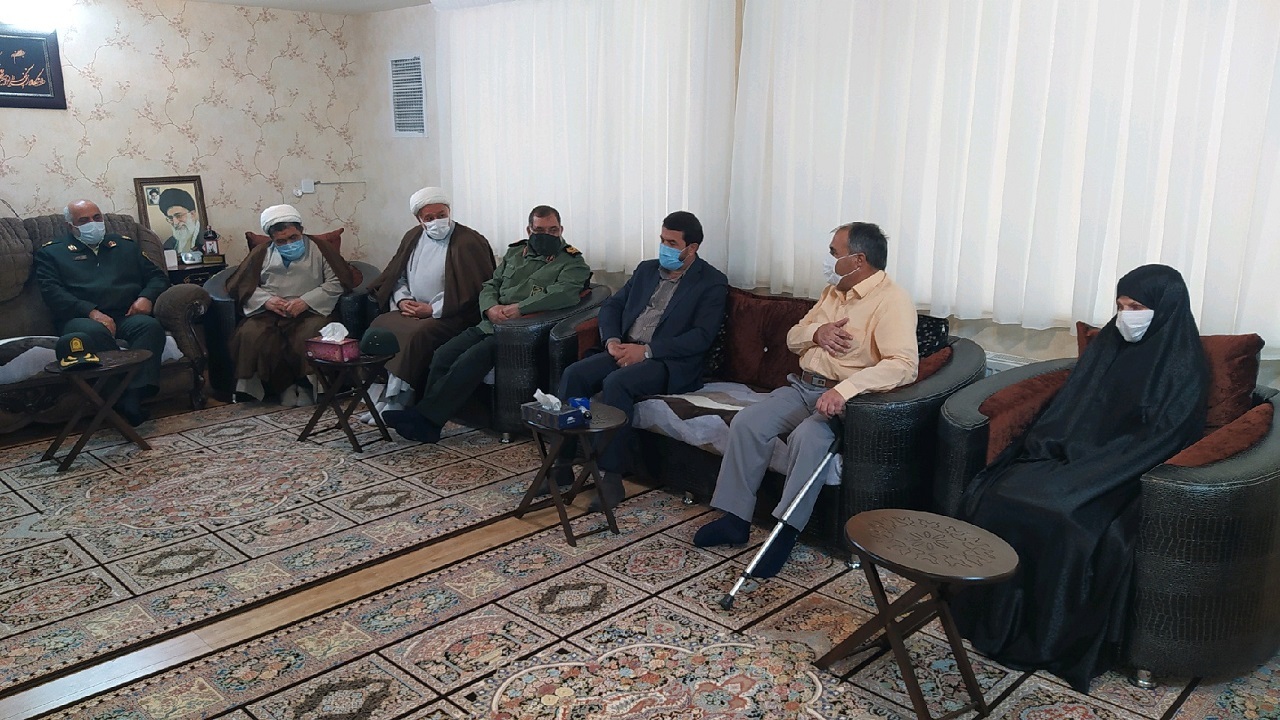 دیدار استاندار خراسان جنوبی با جمعی از جانبازان