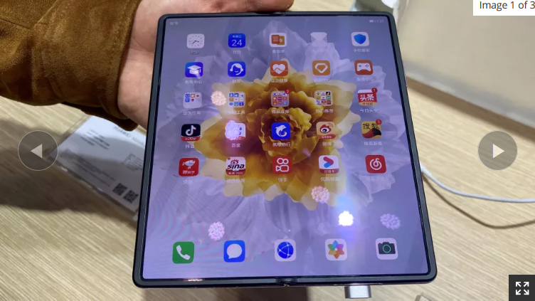 اولین تصاویر از گوشی تاشو جدید Huawei Mate X2