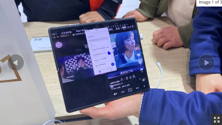 اولین تصاویر از گوشی تاشو جدید Huawei Mate X2