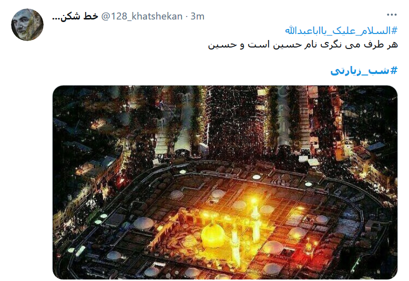 امشب شاه نجف میهمان پسران است