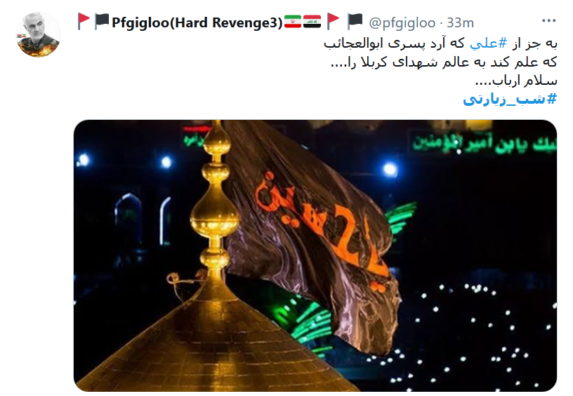 امشب شاه نجف میهمان پسران است