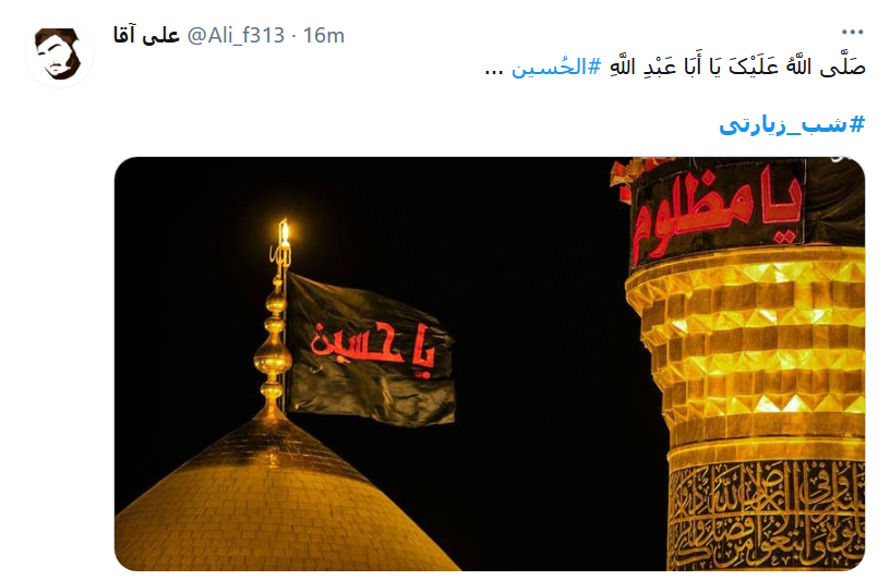 امشب شاه نجف میهمان پسران است