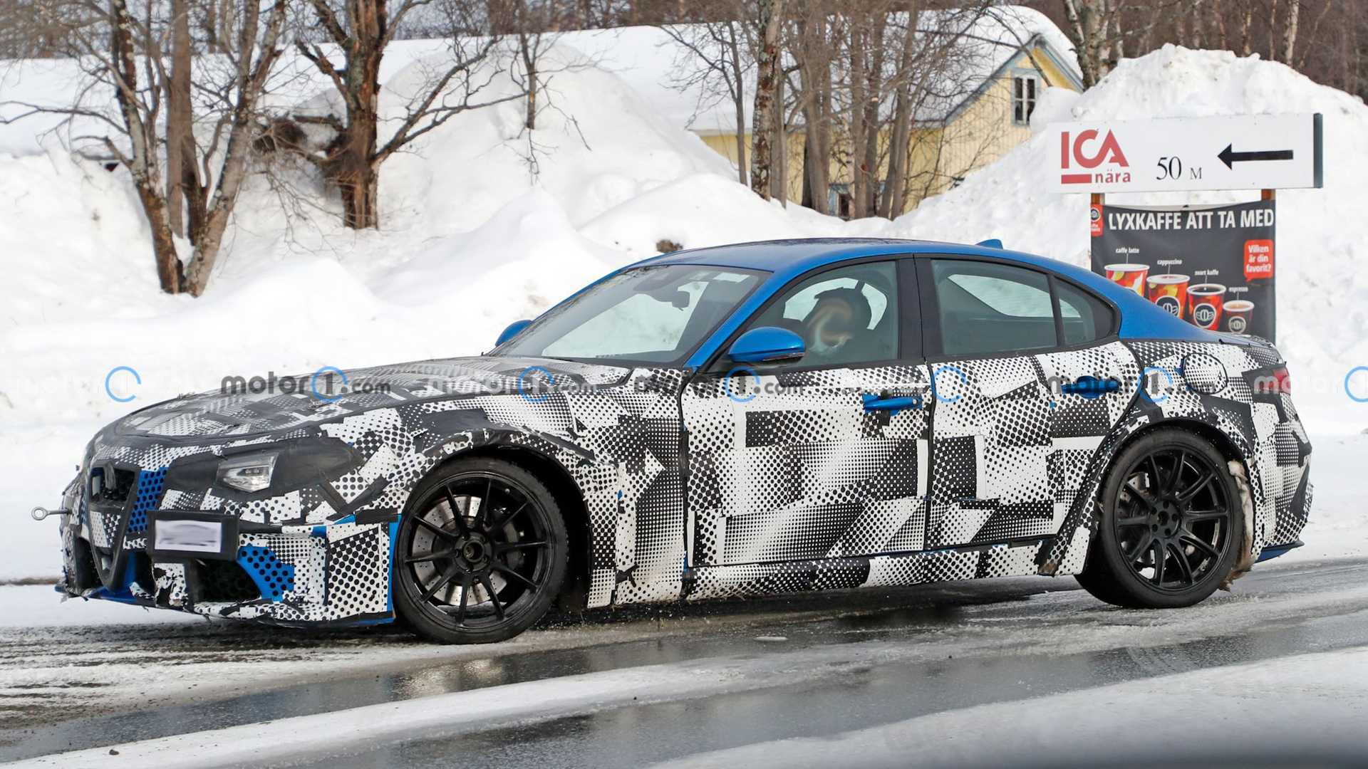 مازراتی 2022 GranTurismo  در بدنه آلفارومئو جولیا
