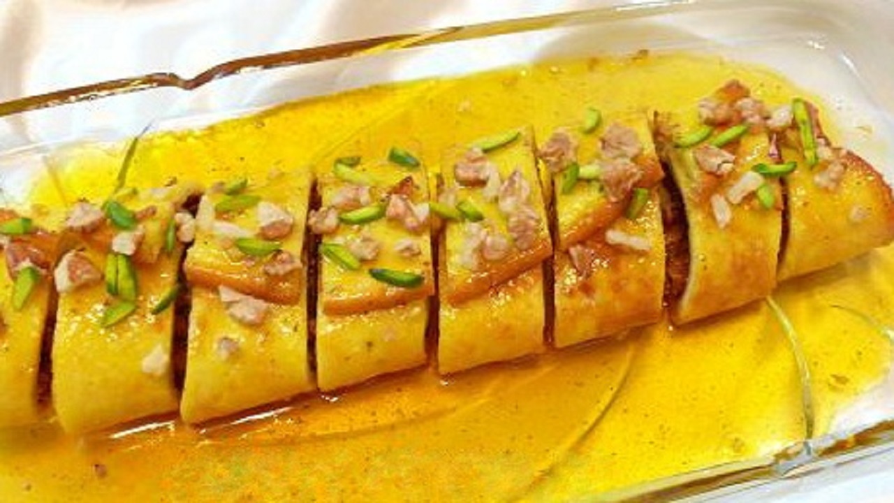 طرز تهیه خاگینه رولی کاسترد و عسل؛ یک دسر فوق العاده