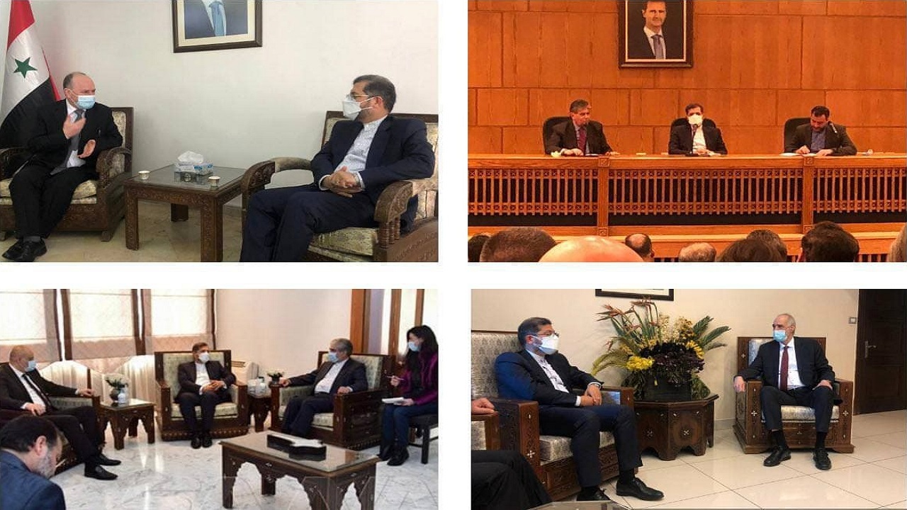 دیدارها و رایزنی‌های سخنگوی وزارت امور خارجه در سفر به سوریه