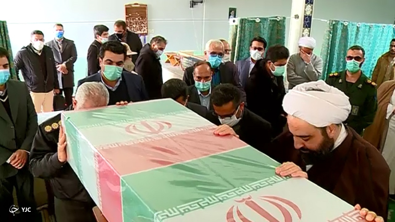 وداع مسئولان استانی و شهرستانی با شهید گمنام در نیم ور