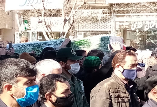 پیکر مطهر شهید مجید رجایی در فاروج تشییع شد