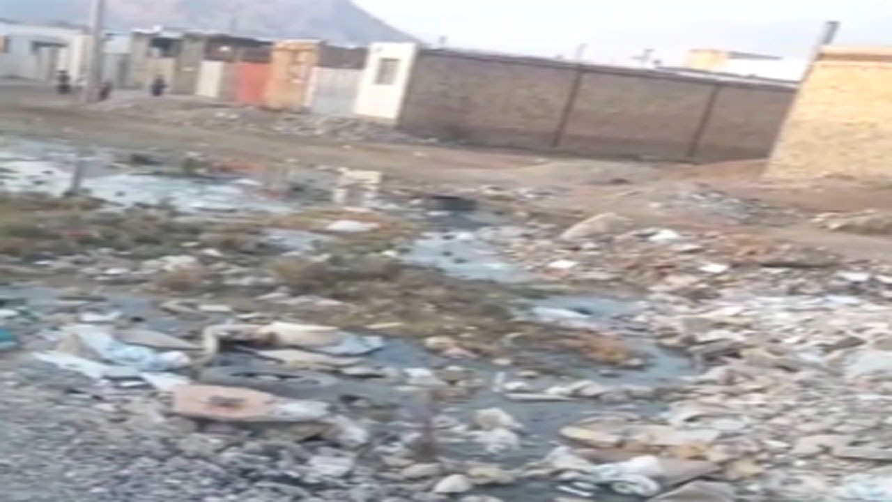 گلایه از وضع اسفناک معابر در روستای سرابیاس + فیلم