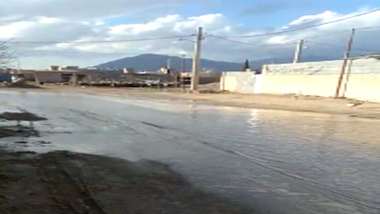 گلایه از وضعیت خیابان‌ها در روستای کوشک + فیلم