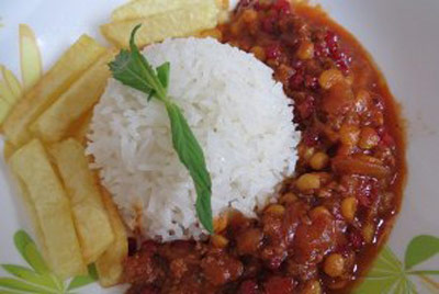 دستور تهیه قیمه رژیمی مخصوص گیاهخواران