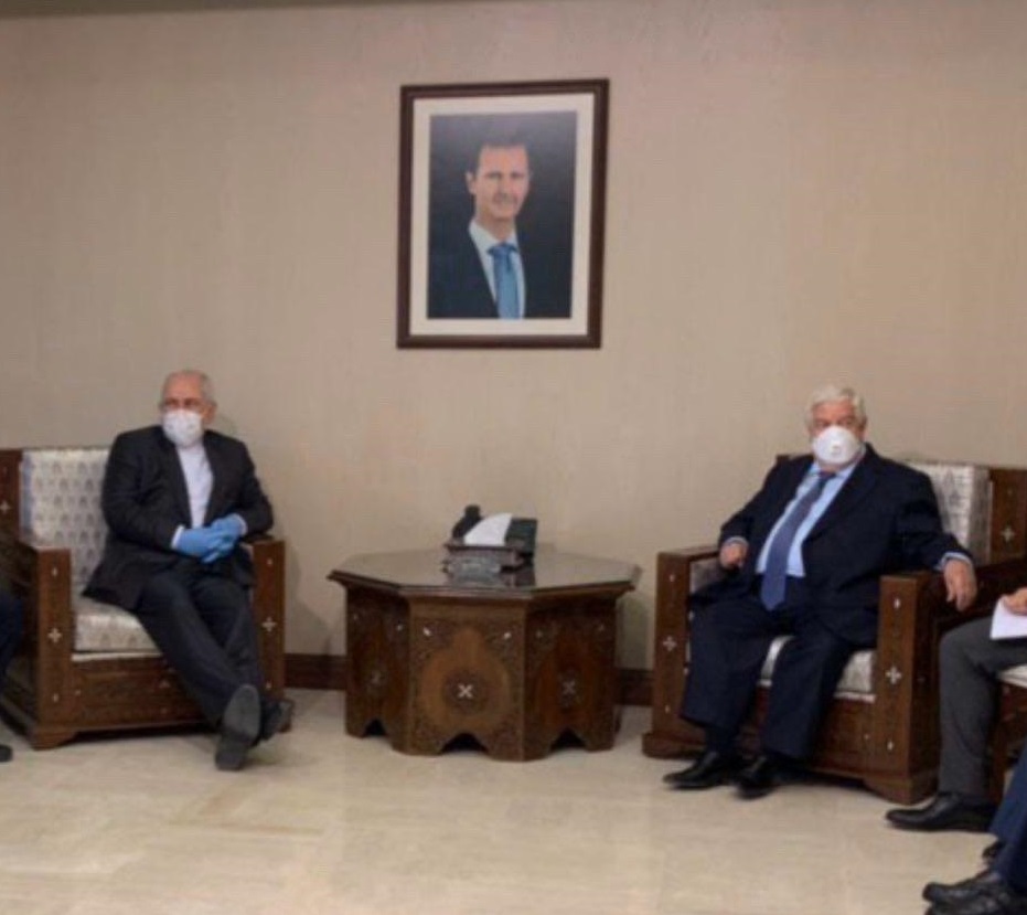 ظریف با همتای سوری خود دیدار کرد