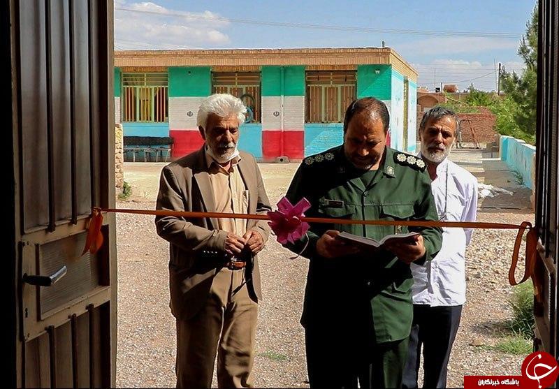 کارگاه تولید ماسک جهادی در روستای ده زیار افتتاح شد