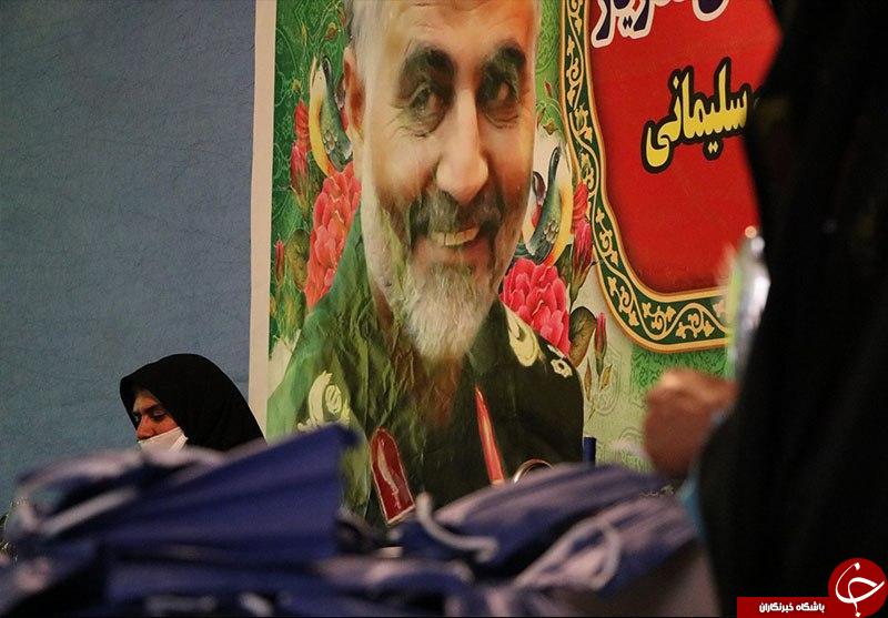 کارگاه تولید ماسک جهادی در روستای ده زیار افتتاح شد