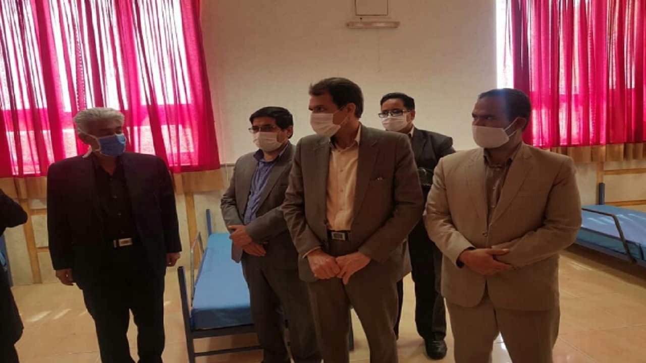 بهره برداری از دومین مرکز قرنطینه بیماران کرونا در تایباد