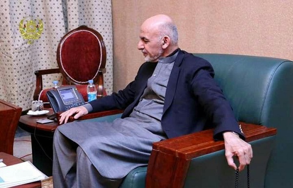 گفتگوی تلفنی اشرف غنی با وزیر خارجه اسپانیا